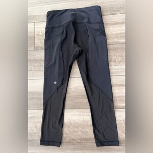 lululemon athletica Black Leggings size 6 lululemon tights